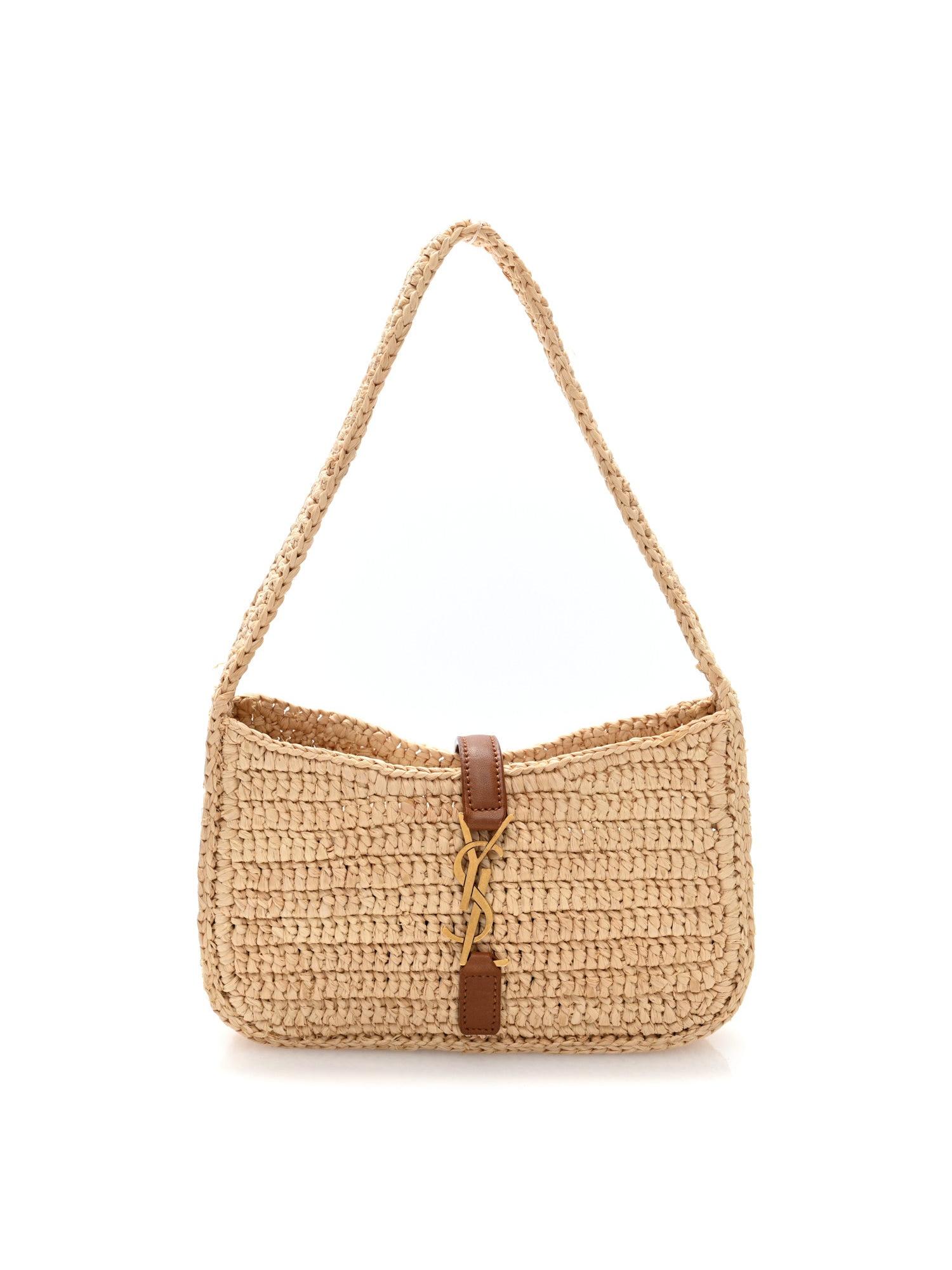 Saint Laurent Raffia Calfskin Le 5 A 7 #320423s11b